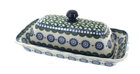Ceramika Artystyczna Maia Butter Dish — Polish Pottery