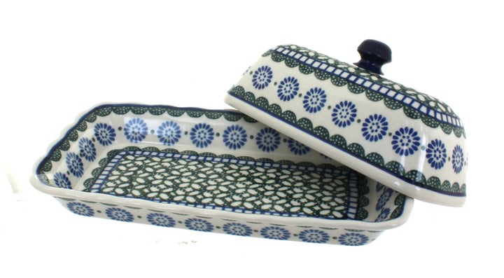 Ceramika Artystyczna Maia Butter Dish — Polish Pottery