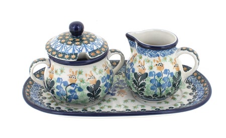 Ceramika Artystyczna Lily of the Valley Coffee & Tea Accessories — Polish Pottery