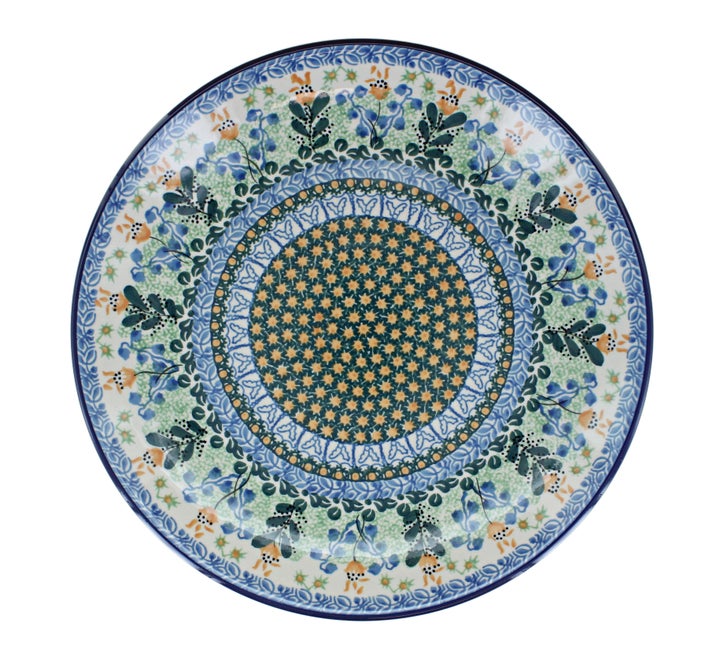Ceramika Artystyczna Lily of the Valley Dining Plates & Bowls — Polish Pottery