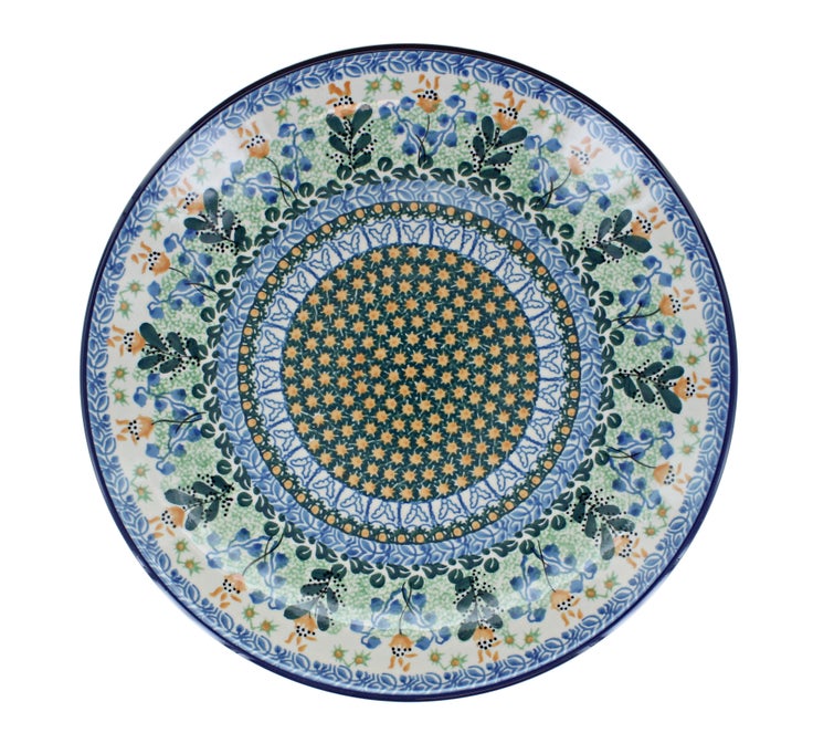 Detail image of Ceramika Artystyczna Lily of the Valley Dining Plates & Bowls — Polish Pottery