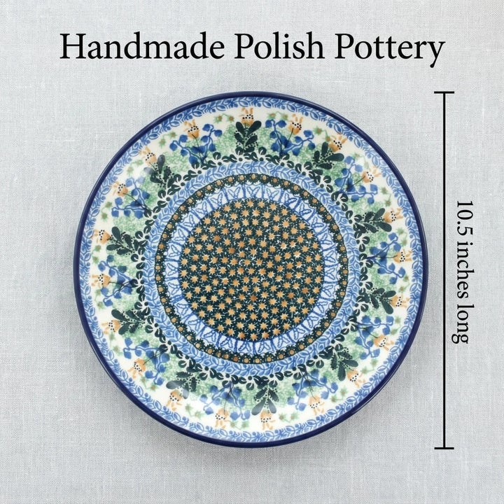 Ceramika Artystyczna Lily of the Valley Dining Plates & Bowls — Polish Pottery