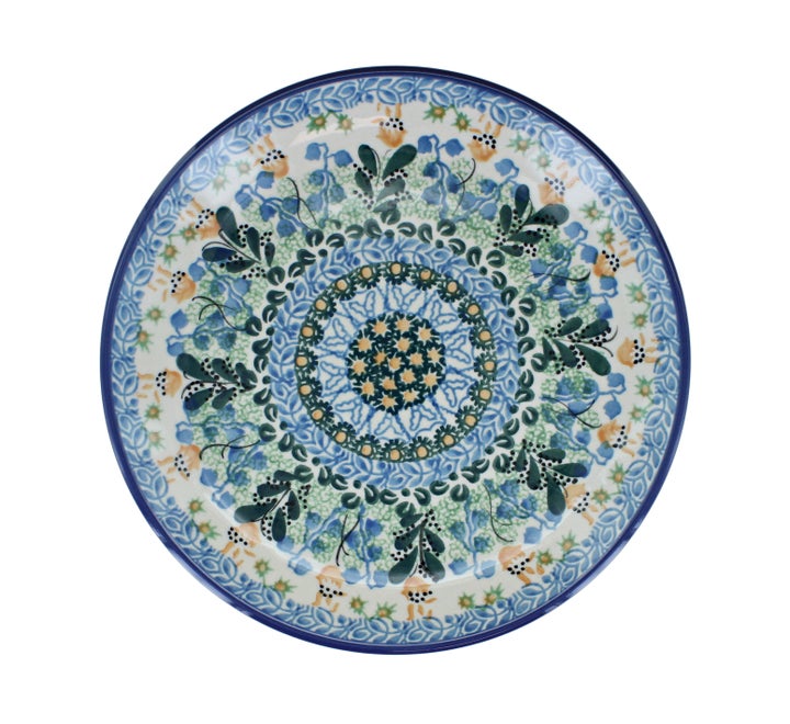 Ceramika Artystyczna Lily of the Valley Dining Plates & Bowls — Polish Pottery