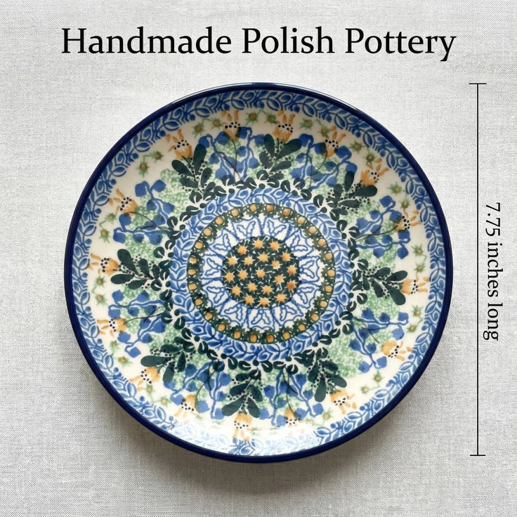 Detail image of Ceramika Artystyczna Lily of the Valley Dining Plates & Bowls — Polish Pottery