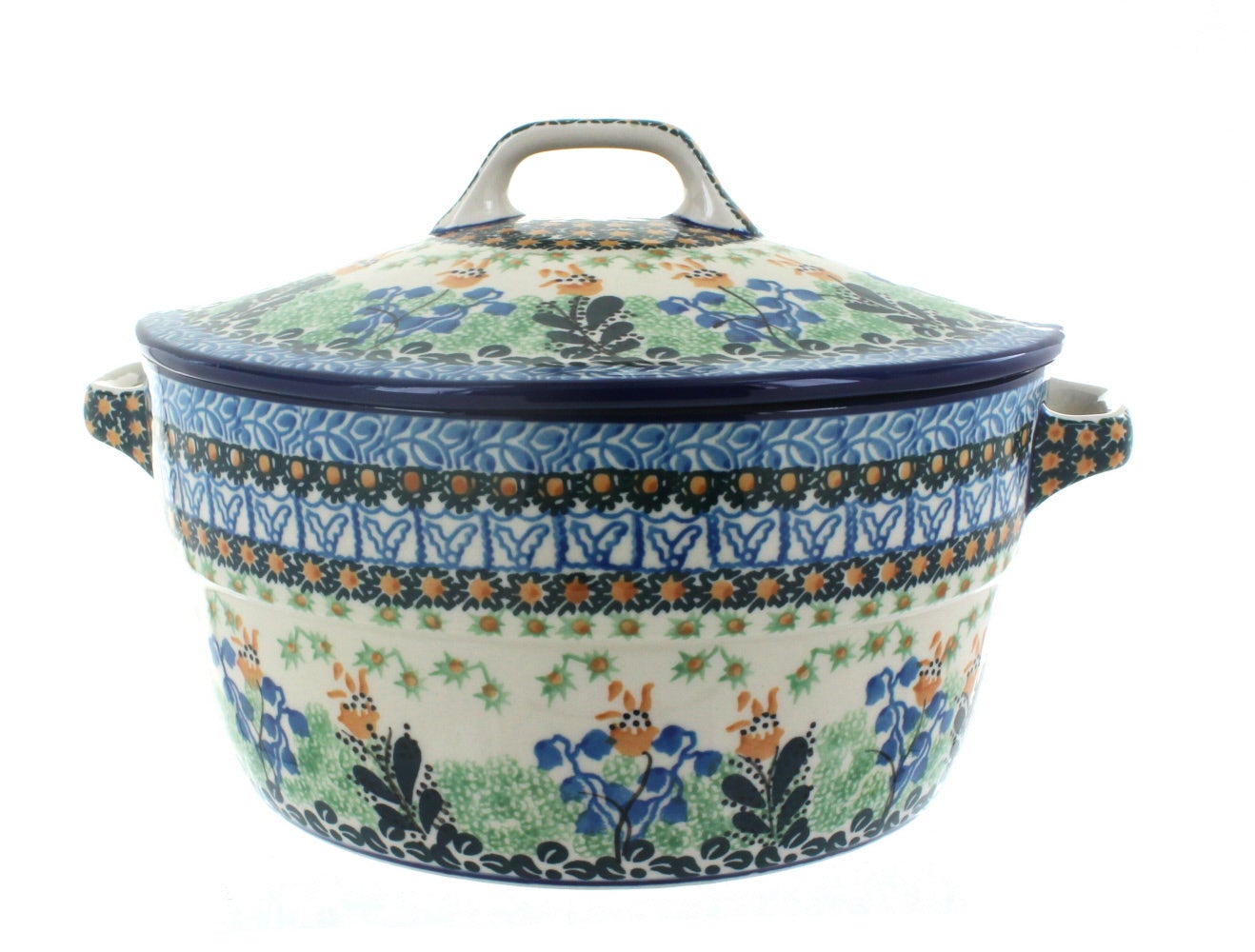 Ceramika Artystyczna Lily of the Valley Medium Bakeware — Polish Pottery