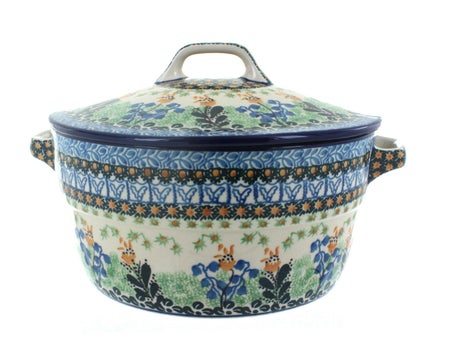 Ceramika Artystyczna Lily of the Valley Medium Bakeware — Polish Pottery