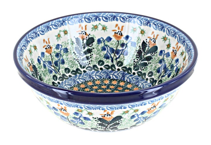 Ceramika Artystyczna Lily of the Valley Dining Plates & Bowls — Polish Pottery