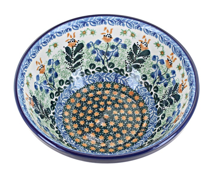 Ceramika Artystyczna Lily of the Valley Dining Plates & Bowls — Polish Pottery
