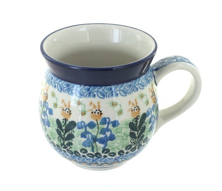 Ceramika Artystyczna Lily of the Valley Mug — Polish Pottery