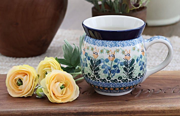 Ceramika Artystyczna Lily of the Valley Mug — Polish Pottery