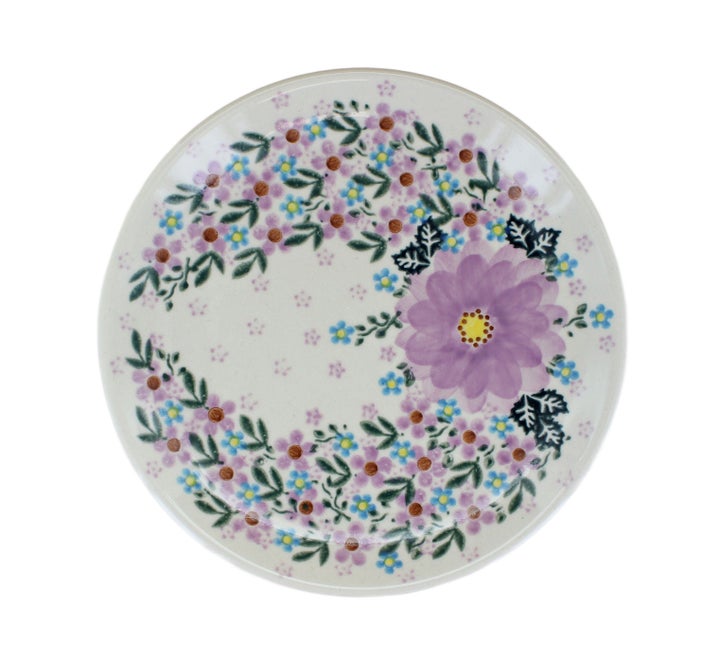 Vena Lilac Garden Dining Plates & Bowls — Polish Pottery
