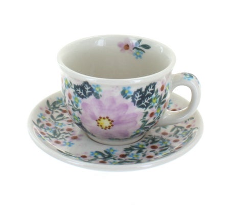 Vena Lilac Garden Coffee & Tea Accessories — Polish Pottery