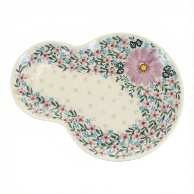 Detail image of Vena Lilac Garden Dining Plates & Bowls — Polish Pottery