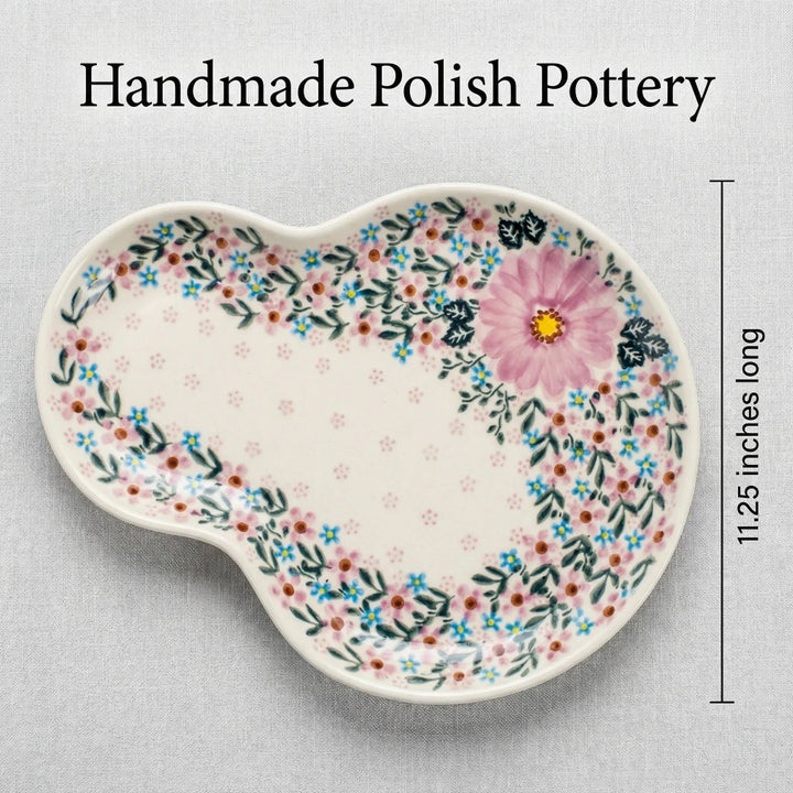 Vena Lilac Garden Dining Plates & Bowls — Polish Pottery