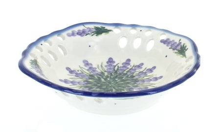 WR Unikat Lavender Fields Countertop Accessories — Polish Pottery