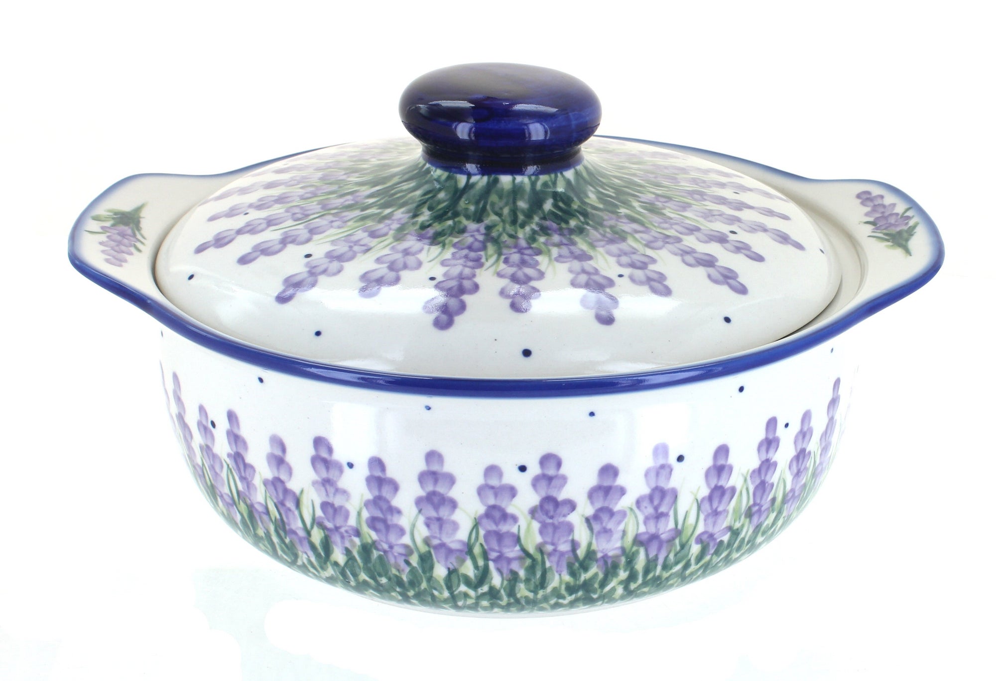 WR Unikat Lavender Fields Medium Bakeware — Polish Pottery