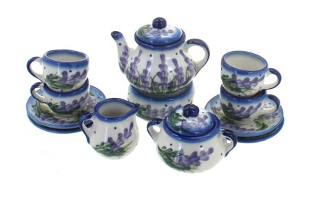 WR Unikat Lavender Fields Décor — Polish Pottery