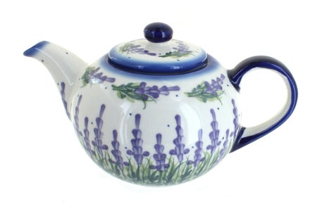 WR Unikat Lavender Fields Teapot — Polish Pottery