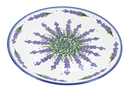 WR Unikat Lavender Fields Dining Plates & Bowls — Polish Pottery
