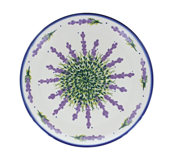 WR Unikat Lavender Fields Dining Plates & Bowls — Polish Pottery