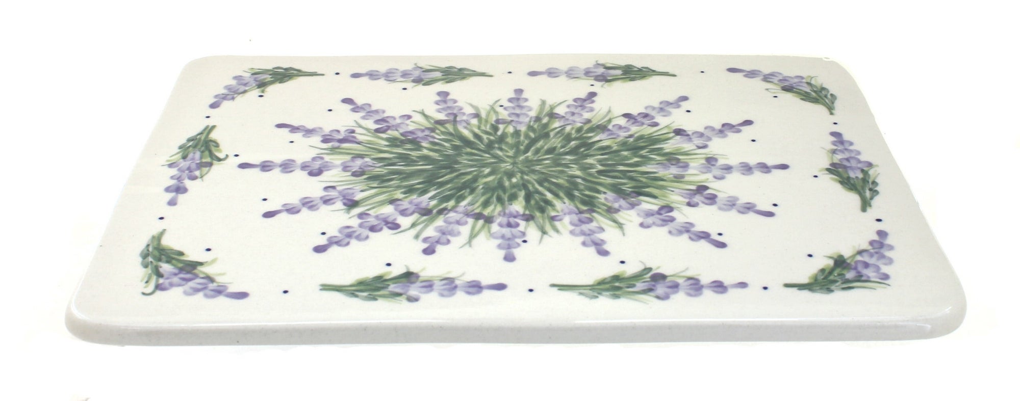 WR Unikat Lavender Fields Countertop Accessories — Polish Pottery