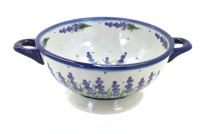 WR Unikat Lavender Fields Countertop Accessories — Polish Pottery