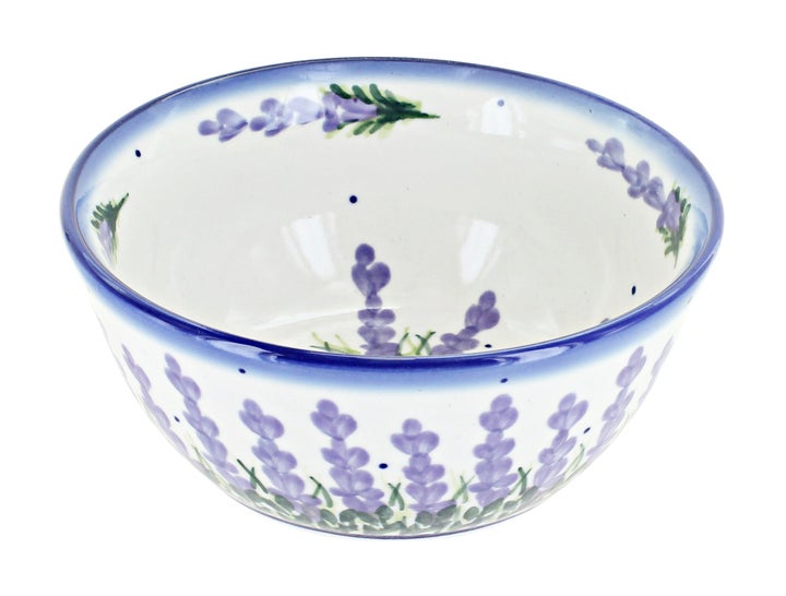 WR Unikat Lavender Fields Dining Plates & Bowls — Polish Pottery