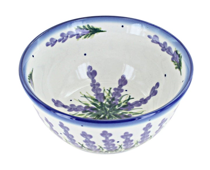 WR Unikat Lavender Fields Dining Plates & Bowls — Polish Pottery