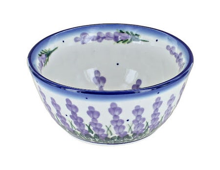 WR Unikat Lavender Fields Dining Plates & Bowls — Polish Pottery