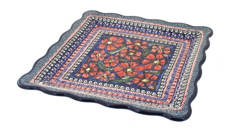 Zaklady Jungle Flower Dining Plates & Bowls — Polish Pottery