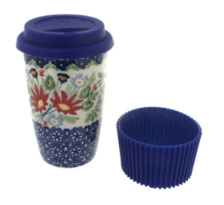 Manufaktura Jungle Bouquet Mug — Polish Pottery