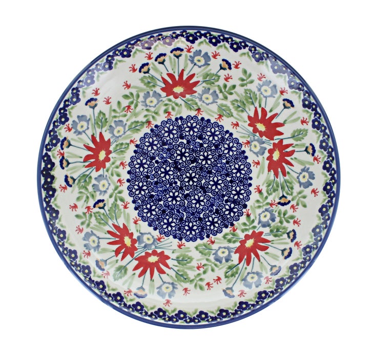 Detail image of Manufaktura Jungle Bouquet Dining Plates & Bowls — Polish Pottery