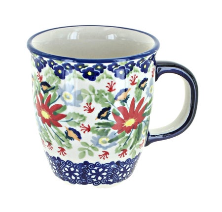 Manufaktura Jungle Bouquet Mug — Polish Pottery