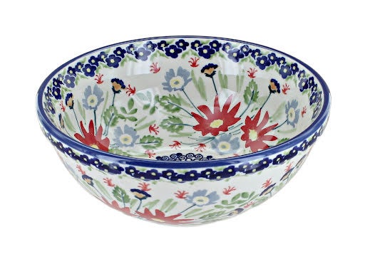 Manufaktura Jungle Bouquet Dining Plates & Bowls — Polish Pottery