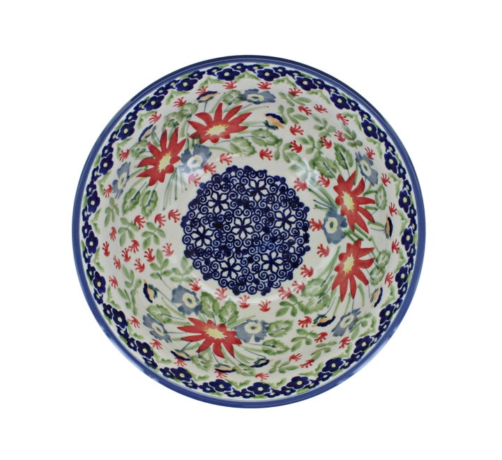 Manufaktura Jungle Bouquet Dining Plates & Bowls — Polish Pottery