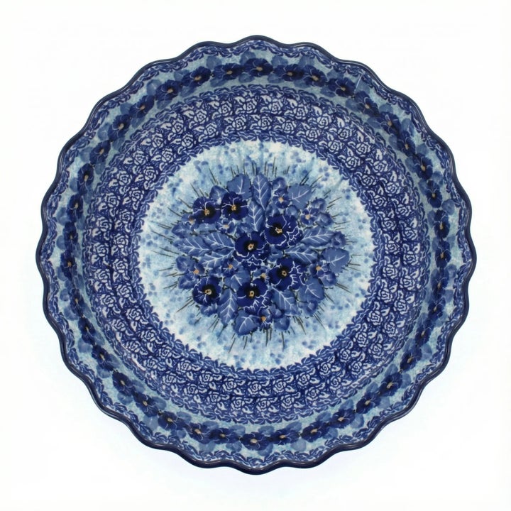 Ceramika Artystyczna Joanna Pie Plate — Polish Pottery