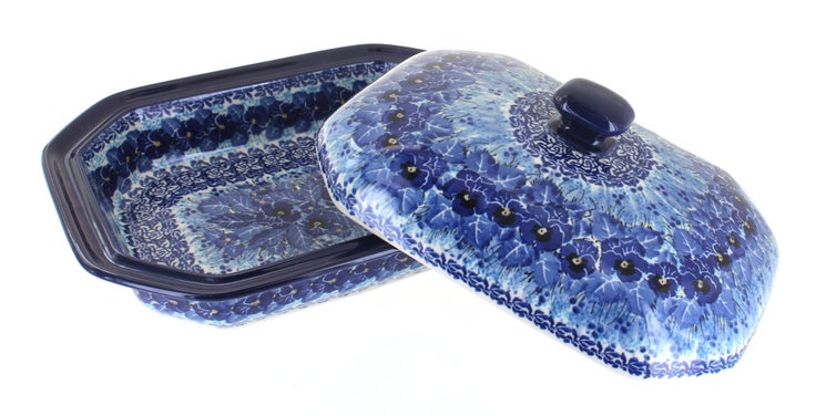 Detail image of Ceramika Artystyczna Joanna Medium Bakeware — Polish Pottery