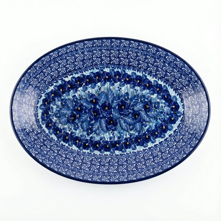 Ceramika Artystyczna Joanna Large Serving Piece — Polish Pottery