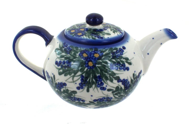 WR Unikat Hyacinth Teapot — Polish Pottery