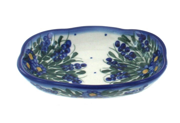 WR Unikat Hyacinth Bathroom Accessories — Polish Pottery