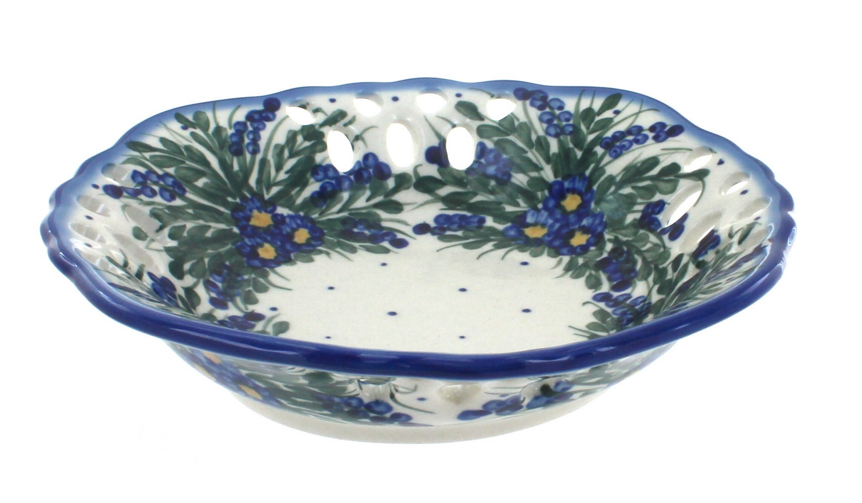 WR Unikat Hyacinth Countertop Accessories — Polish Pottery