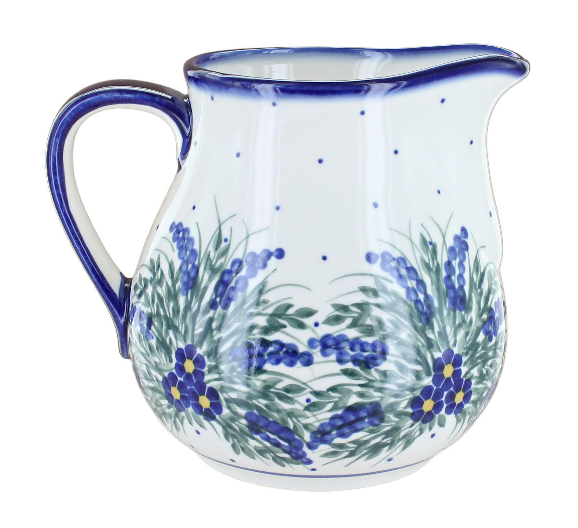 WR Unikat Hyacinth Pitcher — Polish Pottery