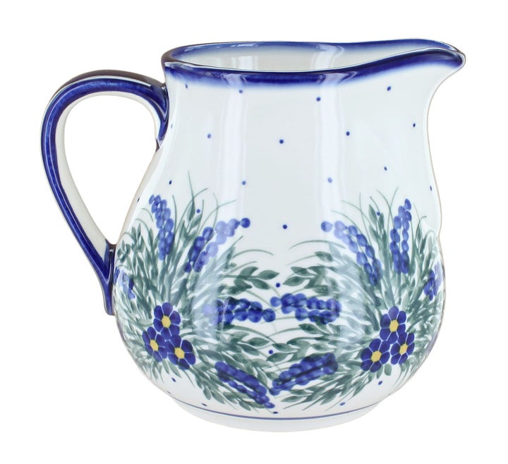 WR Unikat Hyacinth Pitcher — Polish Pottery