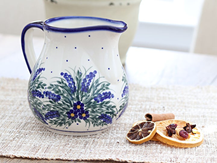 WR Unikat Hyacinth Pitcher — Polish Pottery