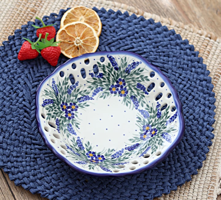 WR Unikat Hyacinth Countertop Accessories — Polish Pottery