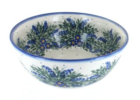 WR Unikat Hyacinth Large Serving Piece — Polish Pottery