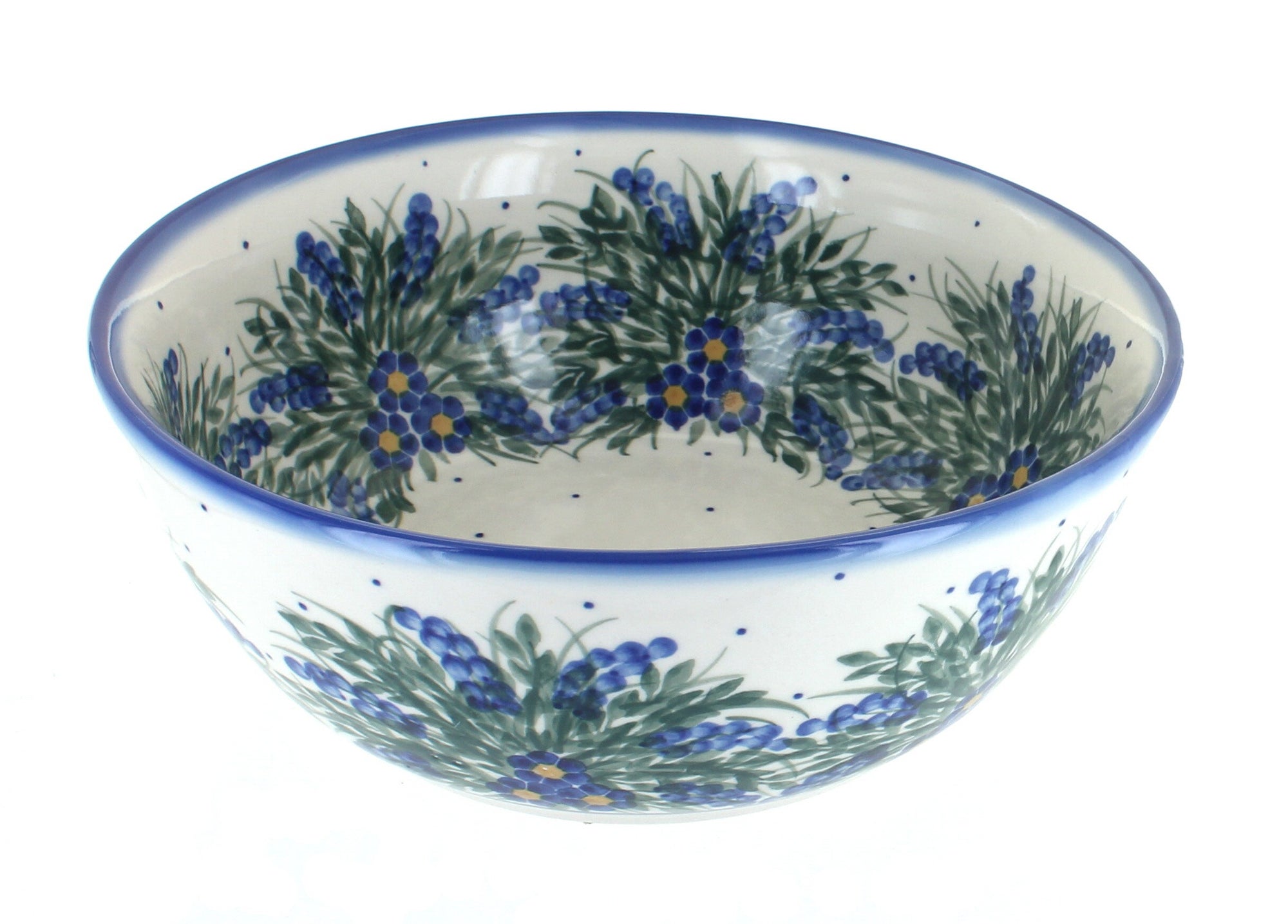WR Unikat Hyacinth Large Serving Piece — Polish Pottery
