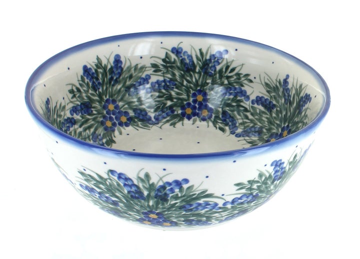 WR Unikat Hyacinth Large Serving Piece — Polish Pottery