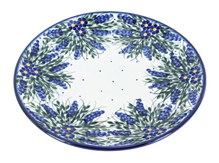 WR Unikat Hyacinth Dining Plates & Bowls — Polish Pottery