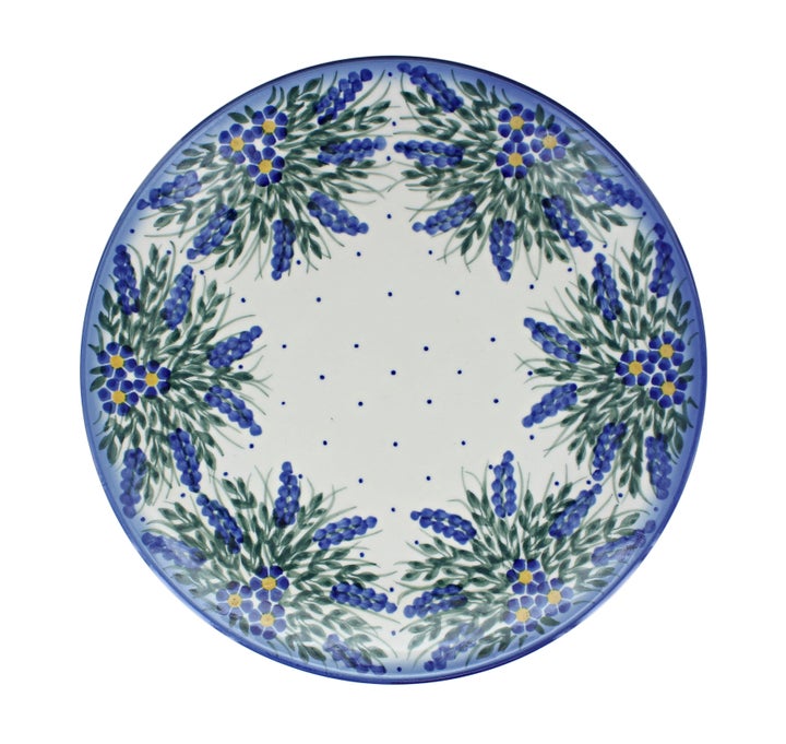 WR Unikat Hyacinth Dining Plates & Bowls — Polish Pottery